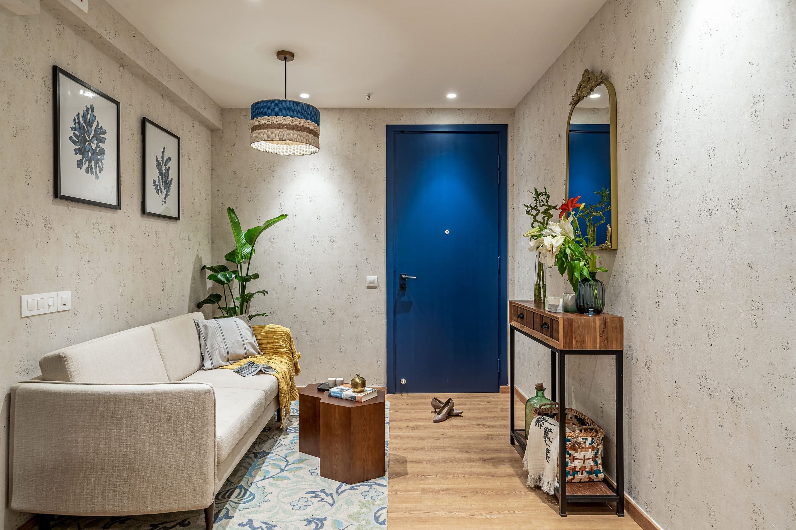 Living room dining area — Varna, Powai
