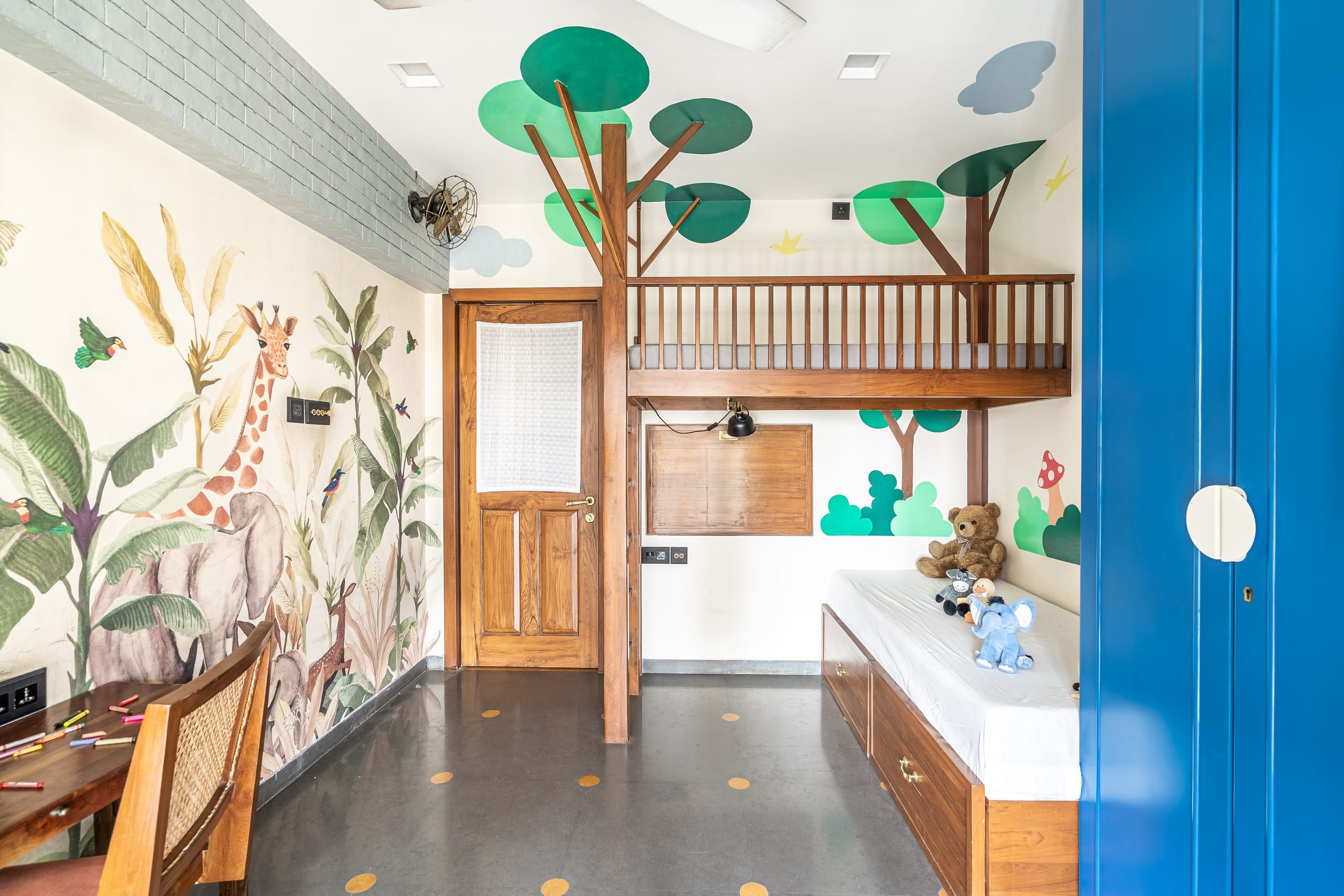 Children's bunk bed — Sangath, Powai